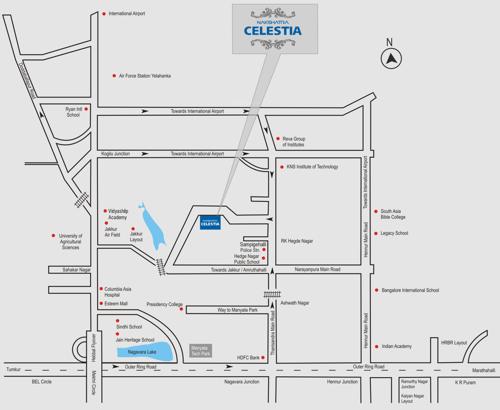  celestia Images for Location Plan of Nakshatra Celestia