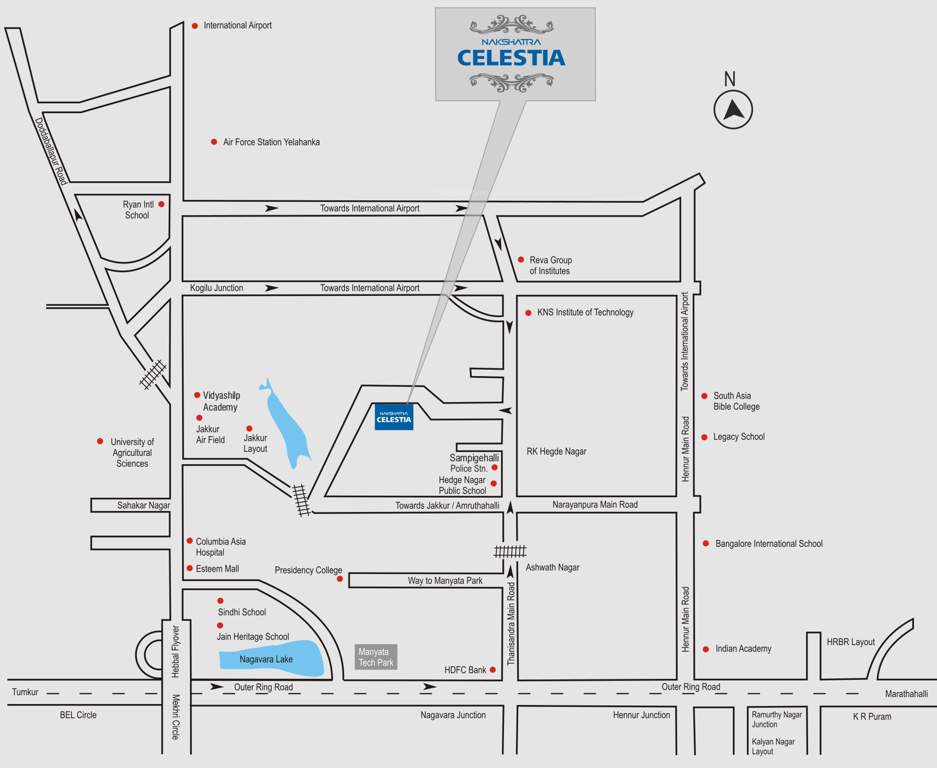  celestia Images for Location Plan of Nakshatra Celestia