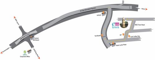 Images for Location Plan of GM E City Town e-city-town Images for Location Plan of GM E City Town