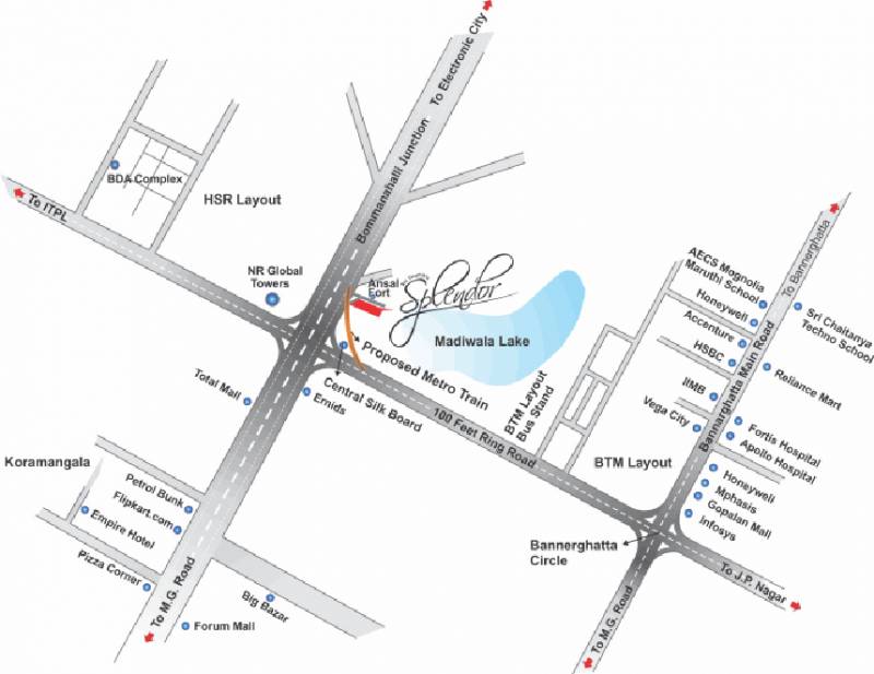 Images for Location Plan of EAPL Sri Tirumala Splendor