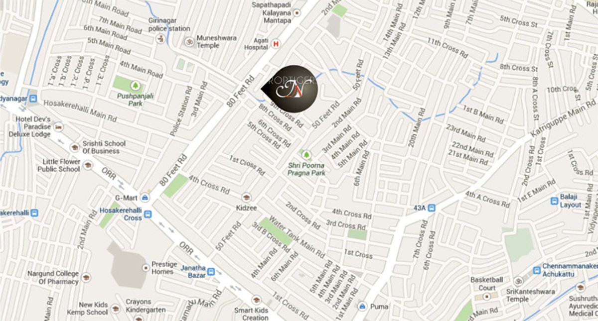 Images for Location Plan of Tirumala Nest