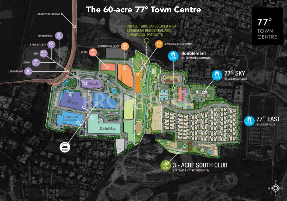 Images for Master Plan of DivyaSree 77 Sky