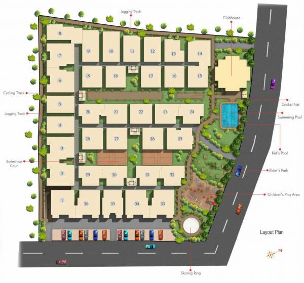 Images for Layout Plan of Sree Harsha Gateway