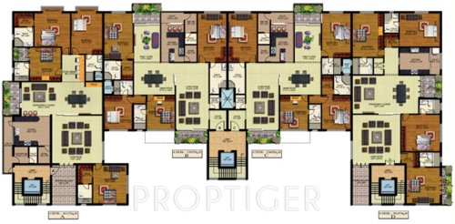 Images for Cluster Plan of Vijay Rain Forest