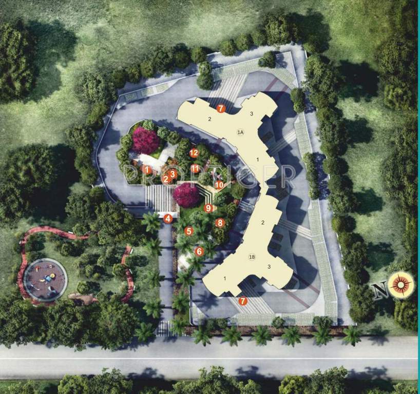  siddhachal elite Images for Layout Plan of Kalpataru Siddhachal Elite