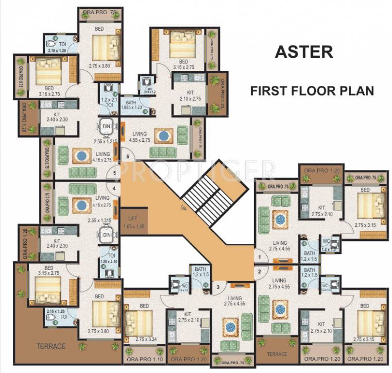 Images for Cluster Plan of Dalal Springwoods