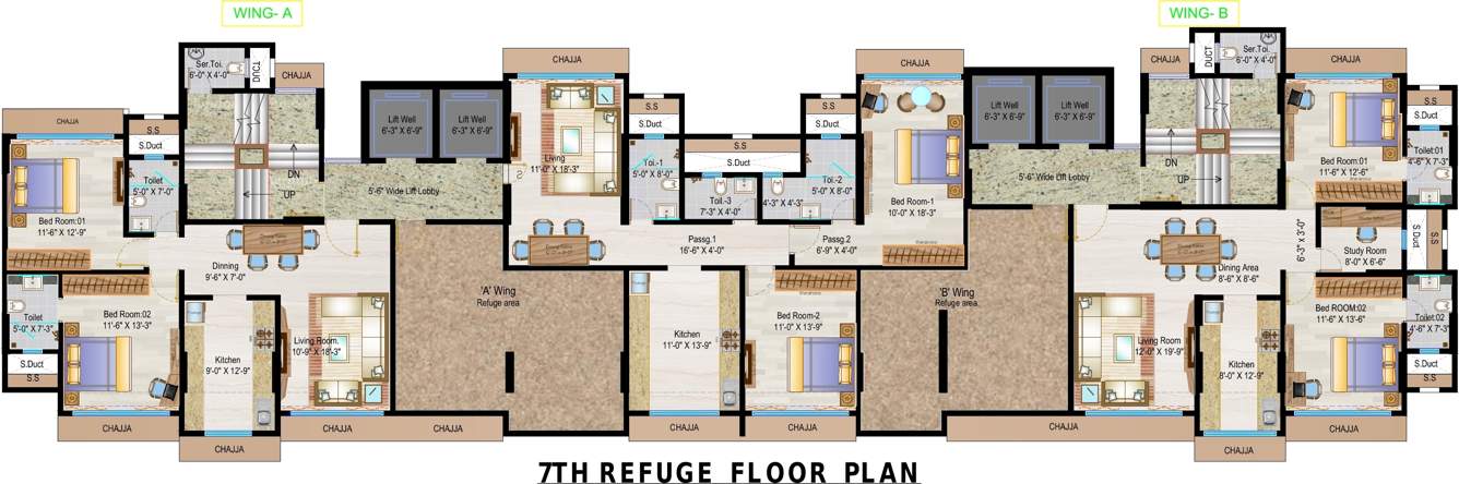  heritage Images for Cluster Plan of Mayfair Heritage