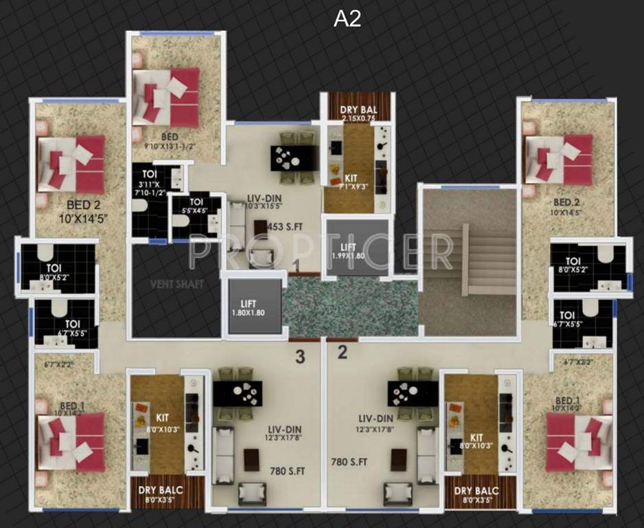  bhagtani serenity Images for Cluster Plan of Jaycee Bhagtani Serenity