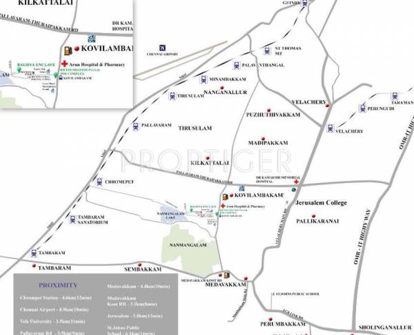Images for Location Plan of RB Foundations Bagyalakshmi
