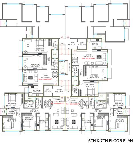 Images for Cluster Plan of Shamiks Akash Kiran CHS Ltd
