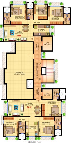 Images for Cluster Plan of Shamiks Niramaya CHS Ltd