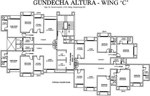  altura Images for Cluster Plan of Gundecha Altura