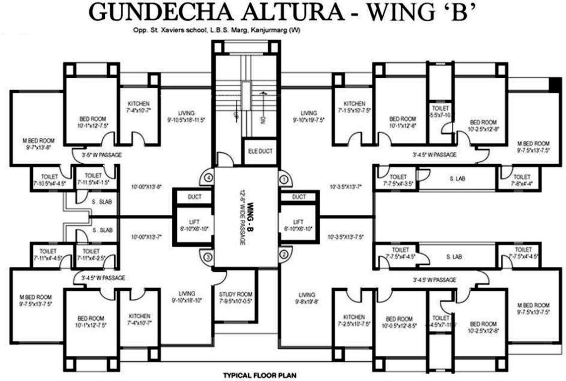  altura Images for Cluster Plan of Gundecha Altura