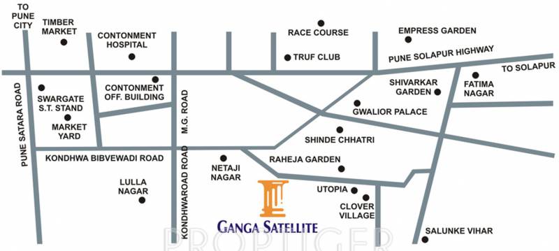 Images for Location Plan of Goel Ganga Developers Stratum