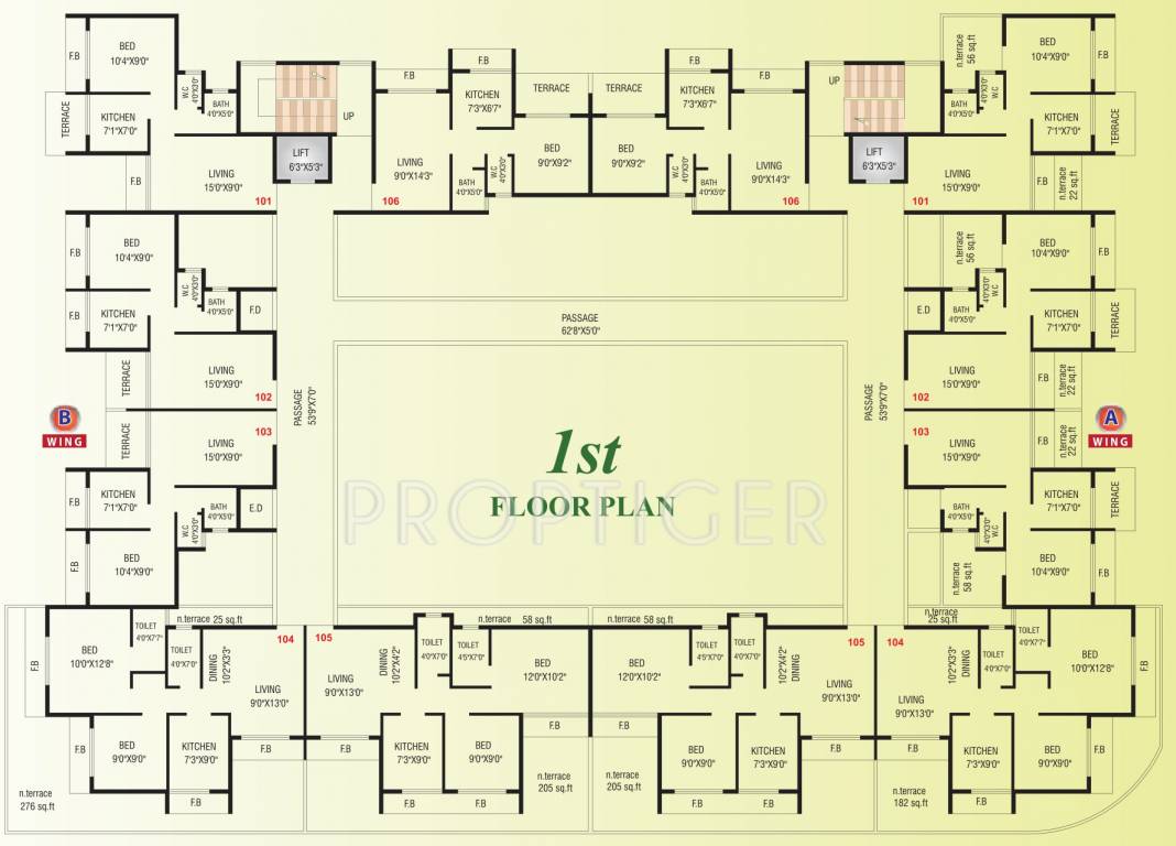 Images for Cluster Plan of Satyam Prestige