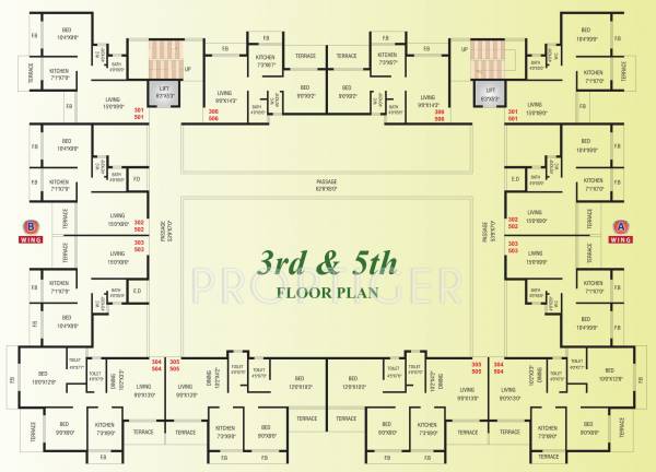 Images for Cluster Plan of Satyam Prestige