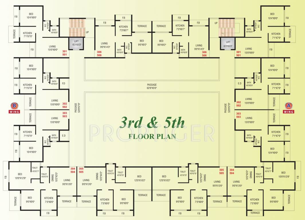 Images for Cluster Plan of Satyam Prestige