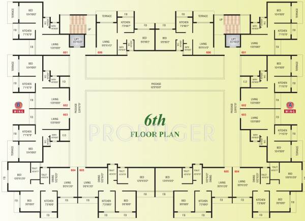 Images for Cluster Plan of Satyam Prestige