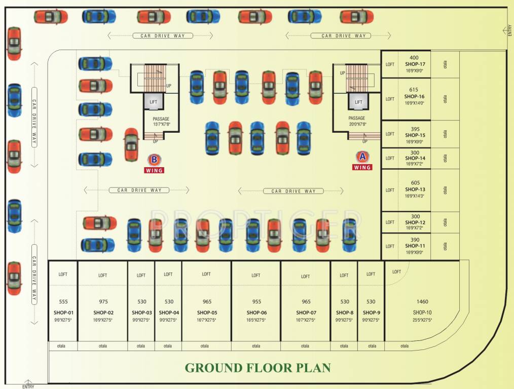 Images for Cluster Plan of Satyam Prestige
