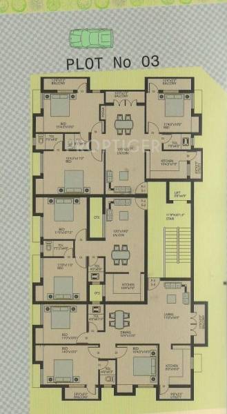 Images for Cluster Plan of Poomalai Housing Santosh Pearls