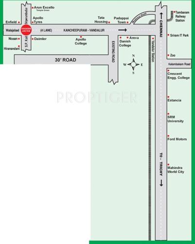 Images for Location Plan of Avani Sree Adithya Avenue