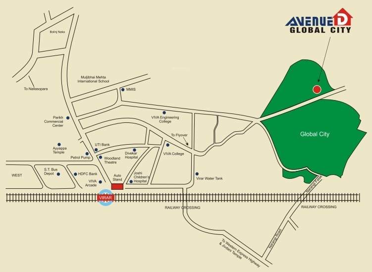  avenue d global city Location Plan
