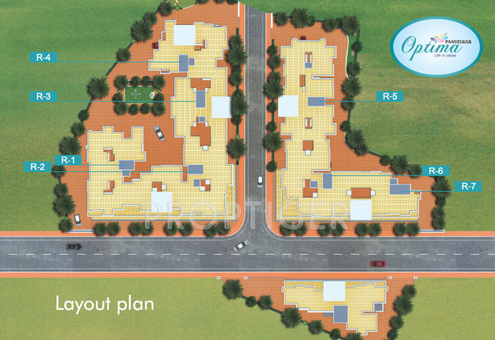  optima Images for Layout Plan of Panvelkar Optima