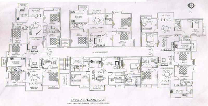 Images for Cluster Plan of Priya Constructions VSR Serene