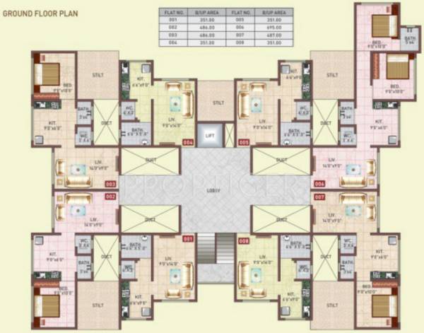 Images for Cluster Plan of Panvelkar Vrindavan