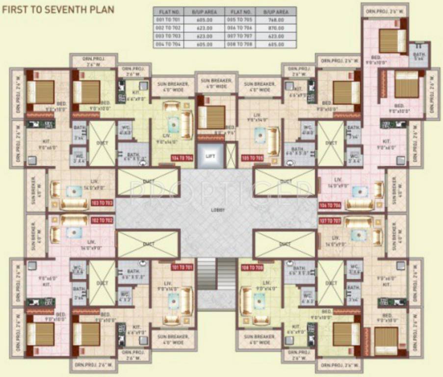 Images for Cluster Plan of Panvelkar Vrindavan
