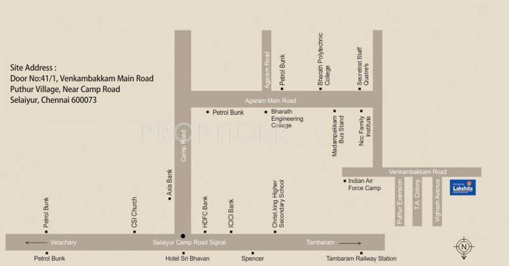 Images for Location Plan of Poomalai Housing Lakshita