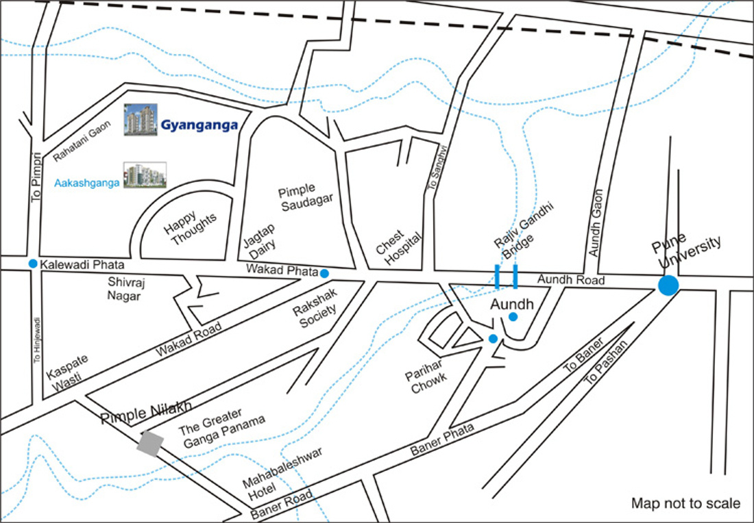 Images for Location Plan of Goel Ganga Developers Gyanganga
