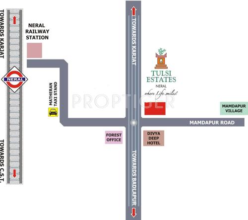  darshan Images for Location Plan of Tulsi Darshan