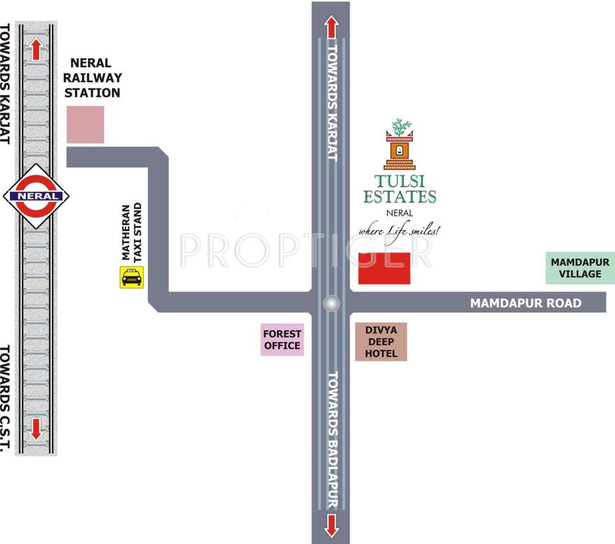  darshan Images for Location Plan of Tulsi Darshan