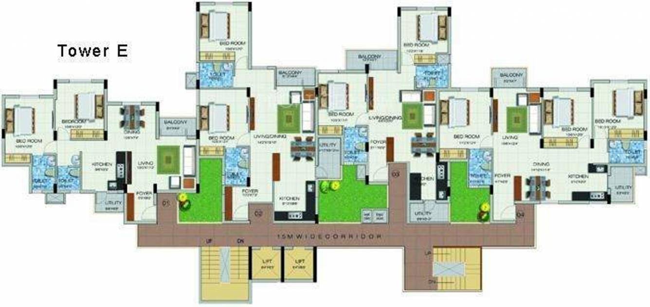 Images for Cluster Plan of GR Brundavan