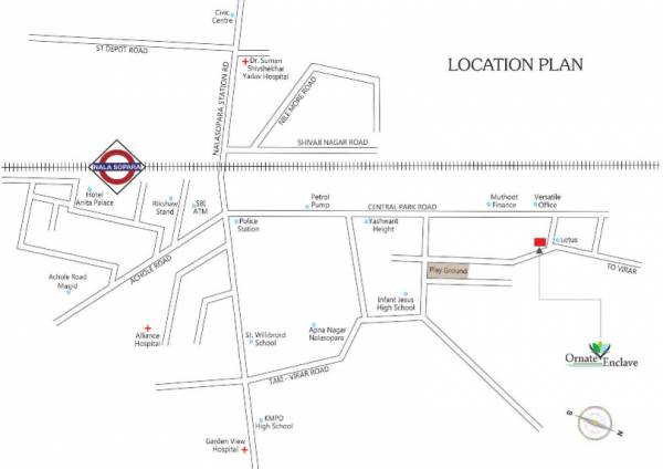  enclave Location Plan