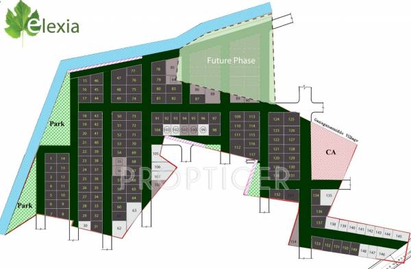 wellnest elexia Layout Plan