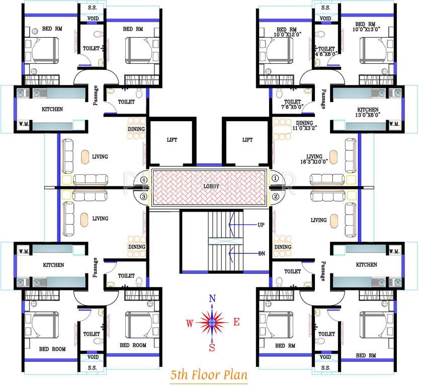 Images for Cluster Plan of Kabra Natraj CHS