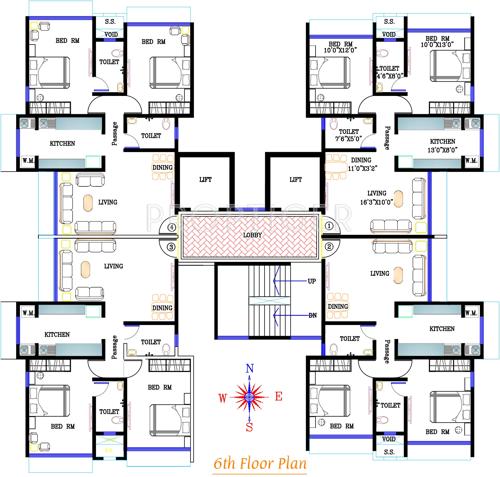 Images for Cluster Plan of Kabra Natraj CHS