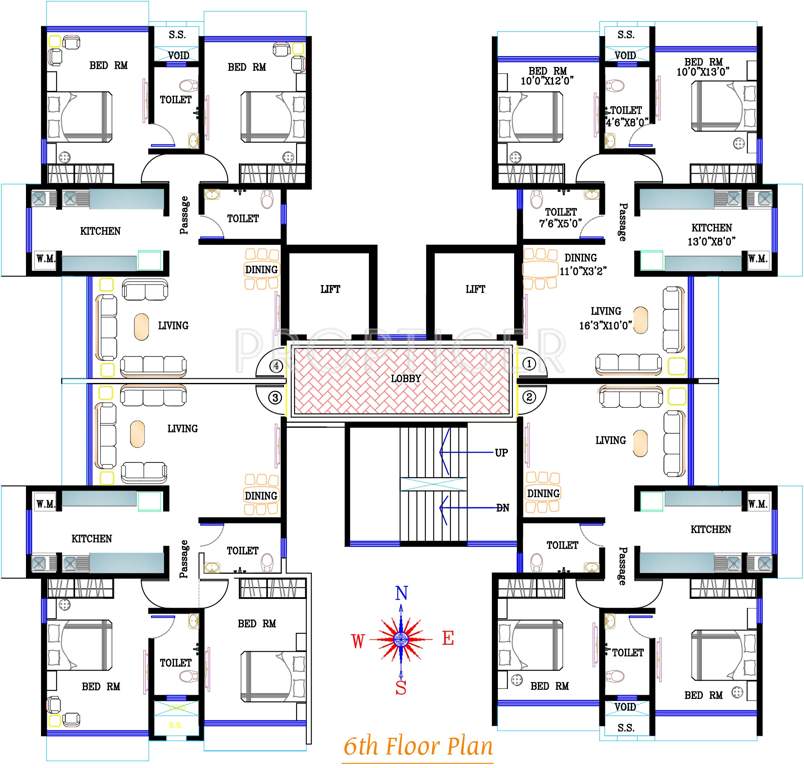 Images for Cluster Plan of Kabra Natraj CHS