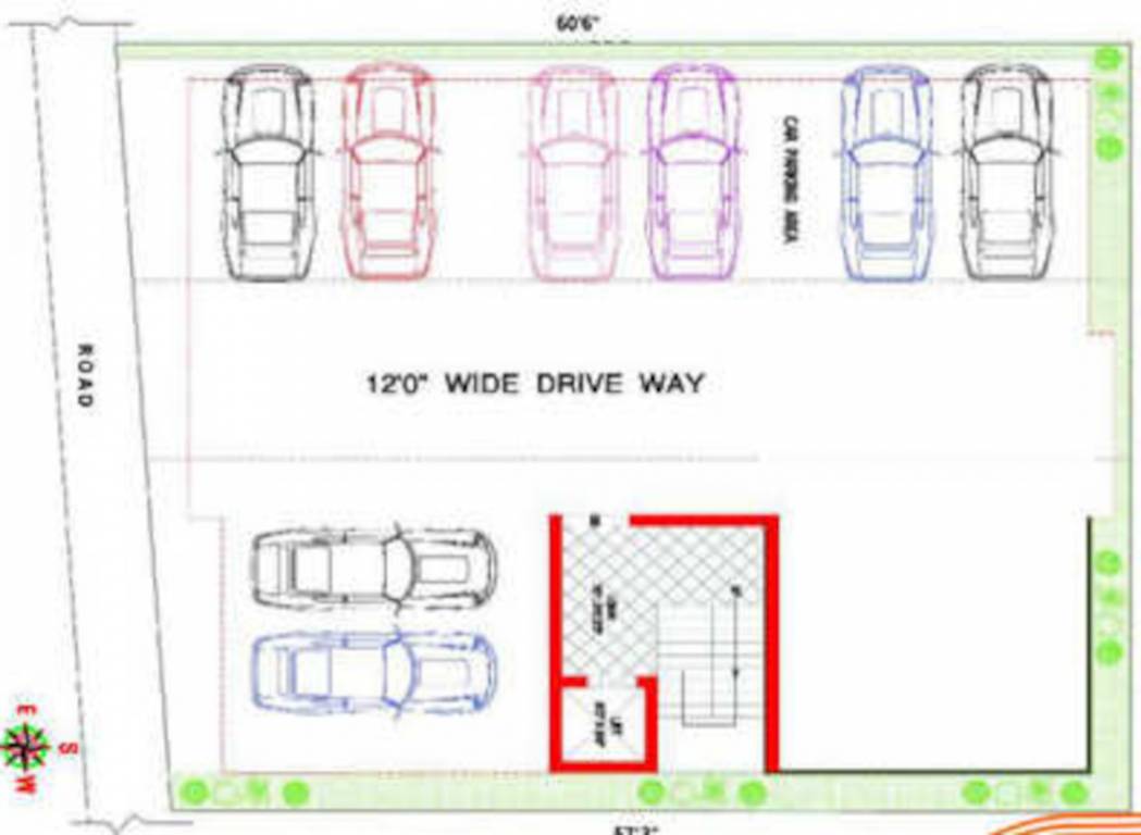  silver nest Tower A Cluster Plan for ground Floor