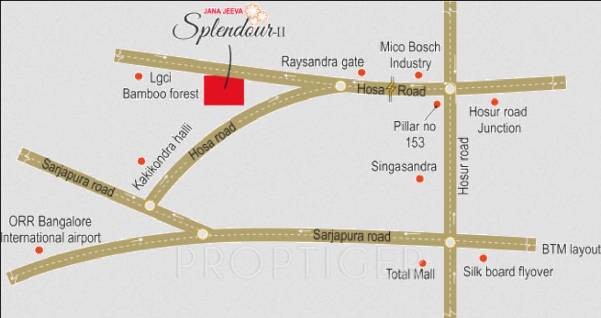  splendour 2 Images for Location Plan of Jana Splendour 2
