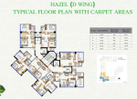  premier D Wing Cluster Plan for Typical Floor