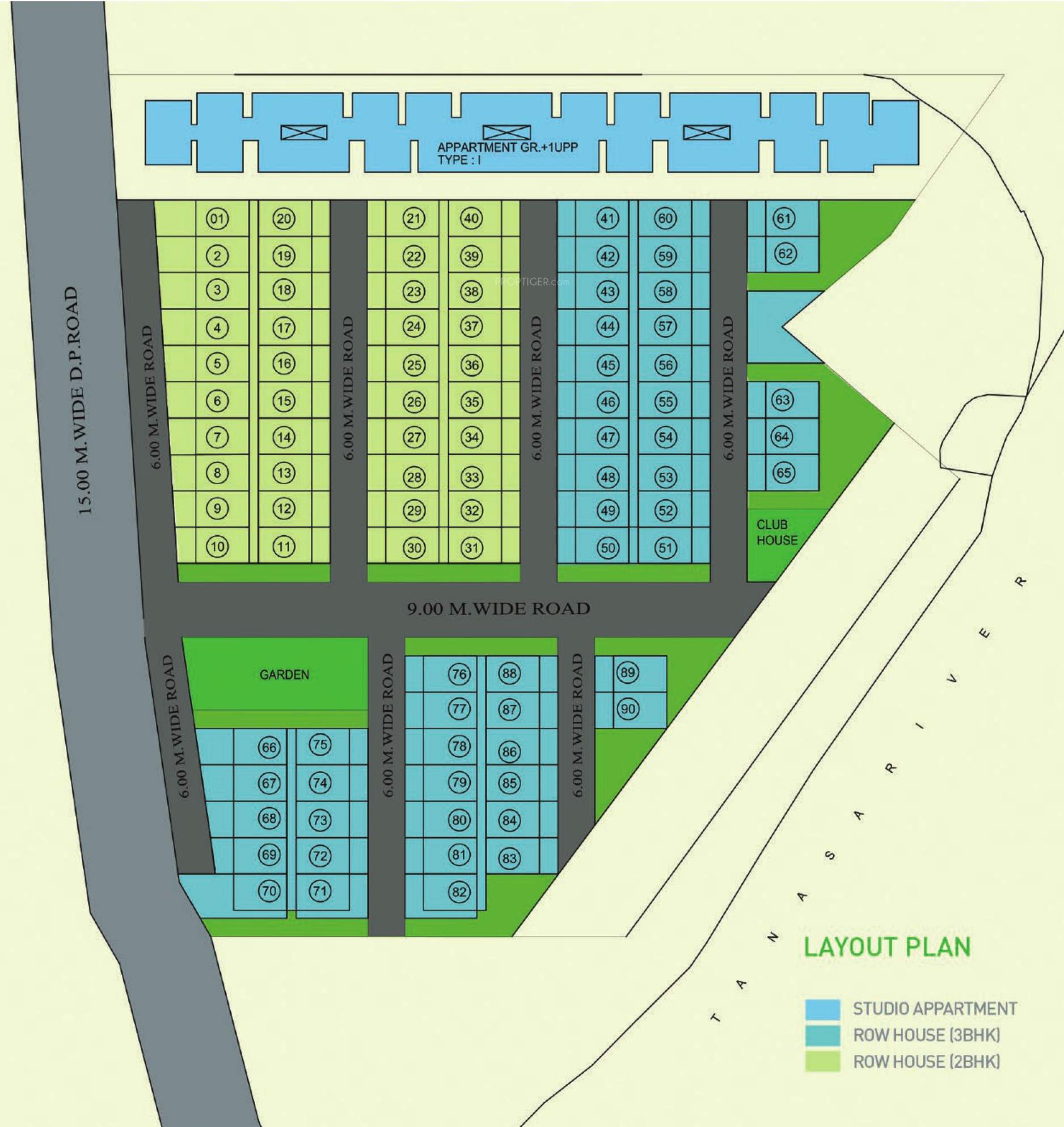 green lagoon layout plan 842391