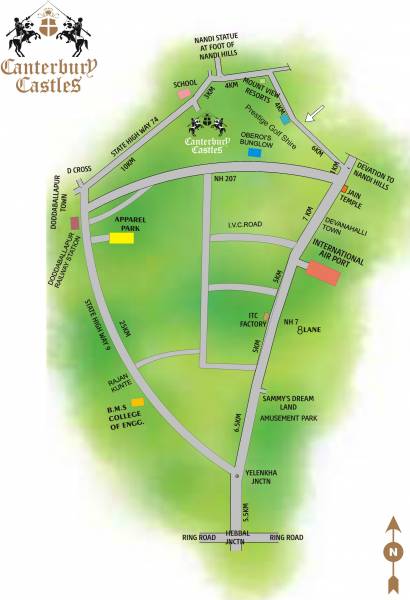 Images for Location Plan of Regency Canterbury Castles Images for Location Plan of Regency Canterbury Castles
