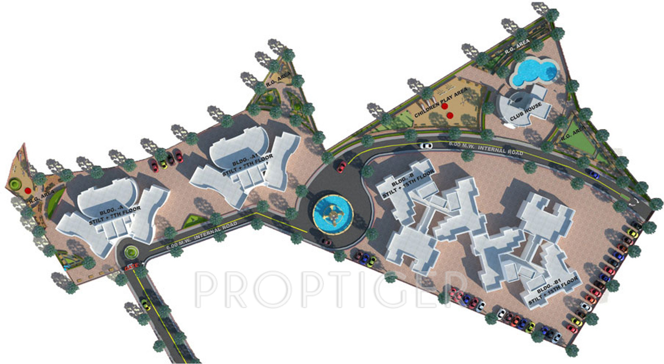 Images for Layout Plan of Damji Pentagon Heights