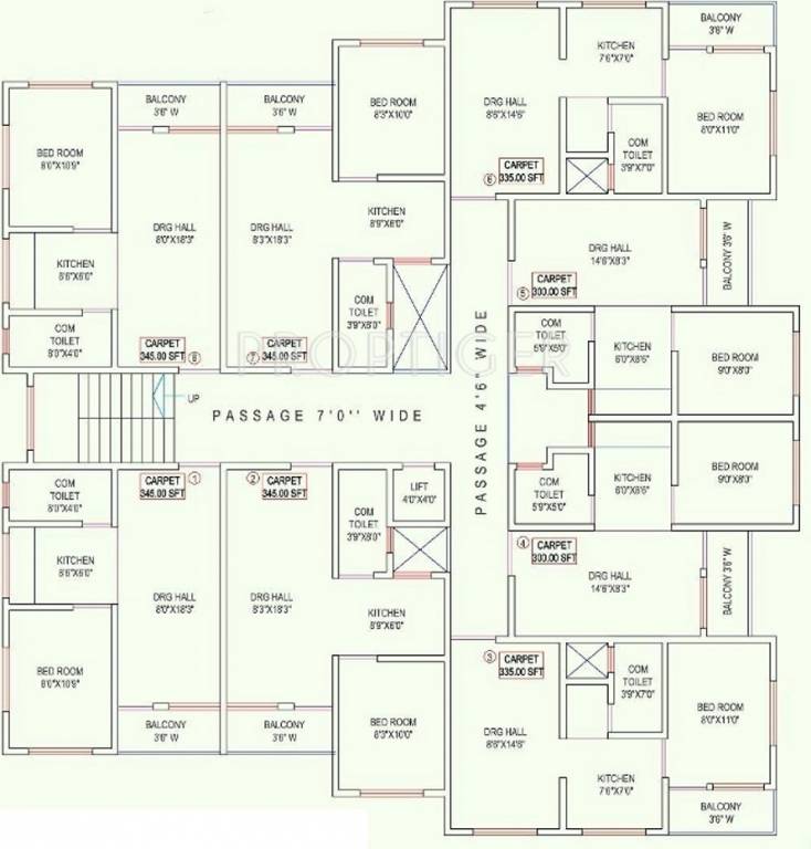 Images for Cluster Plan of Milestone Projects Vrindavan Park