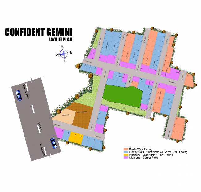 Images for Layout Plan of Confident Gemini