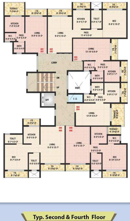 Images for Cluster Plan of Dolphin Sunflower Apartment