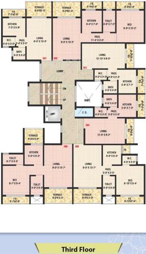 Images for Cluster Plan of Dolphin Sunflower Apartment
